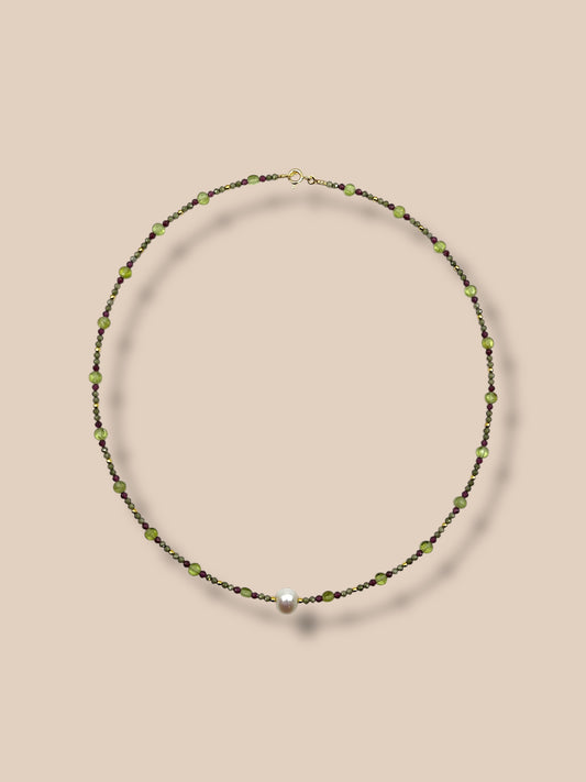 Collana Anna verde militare