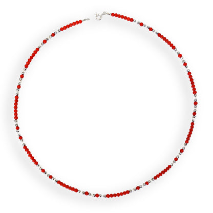Collana Corallini e Microperle