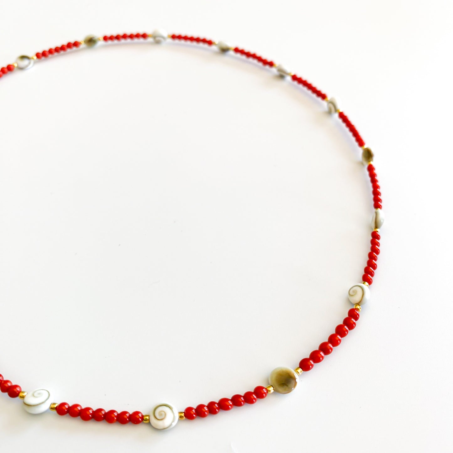 Collana Corallini e Occhio di Santa Lucia