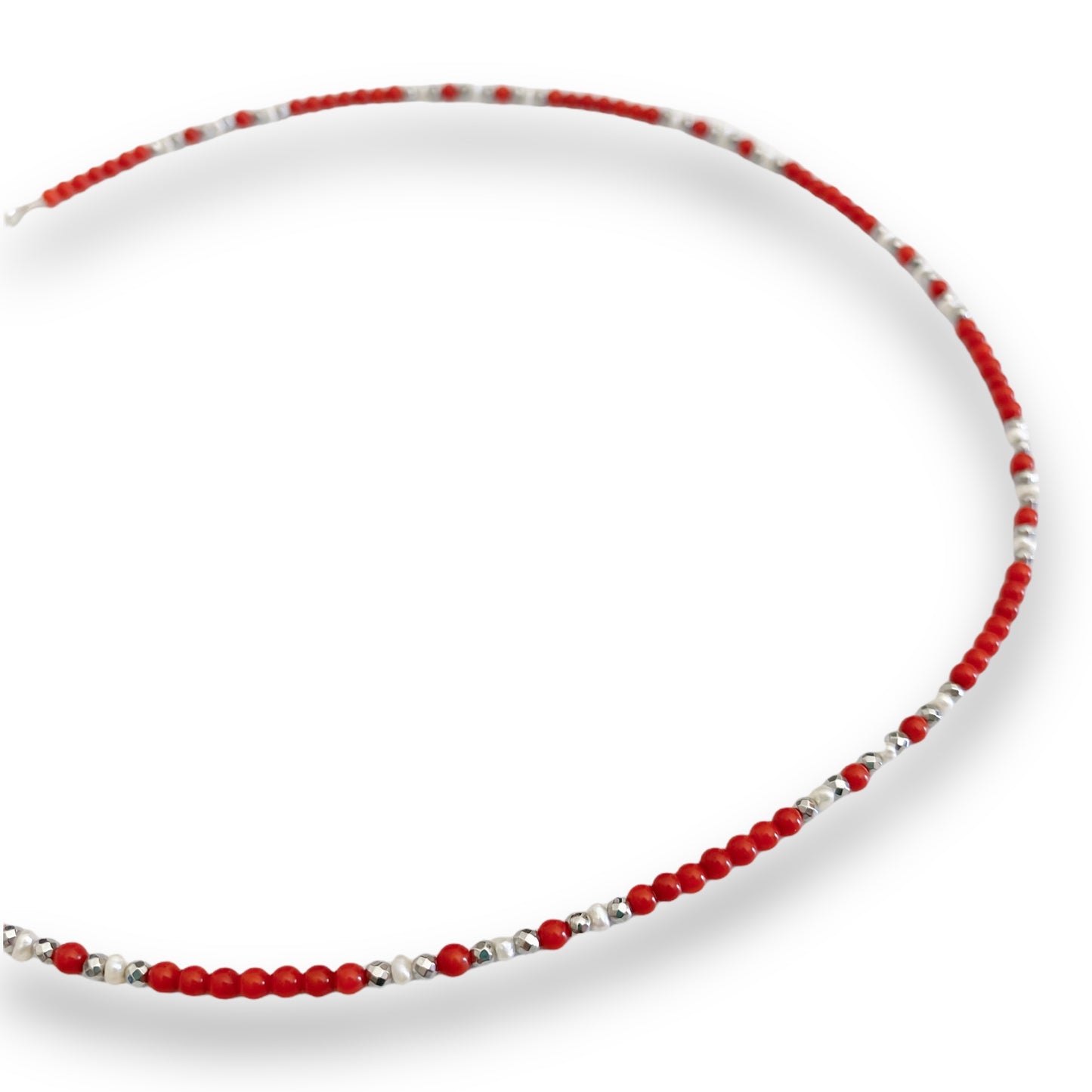 Collana Corallini e Microperle