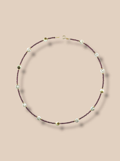 Collana Lulu Granato