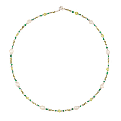 Collana Tina Verde Militare