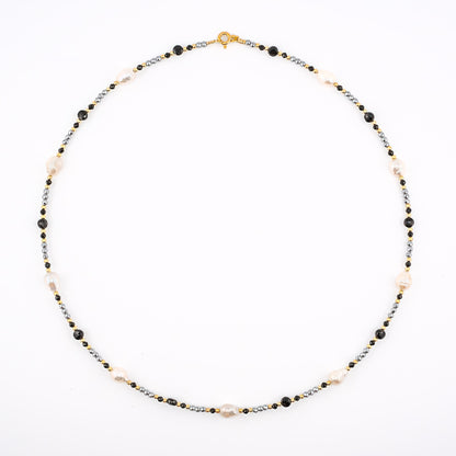 Collana Tina Ematite