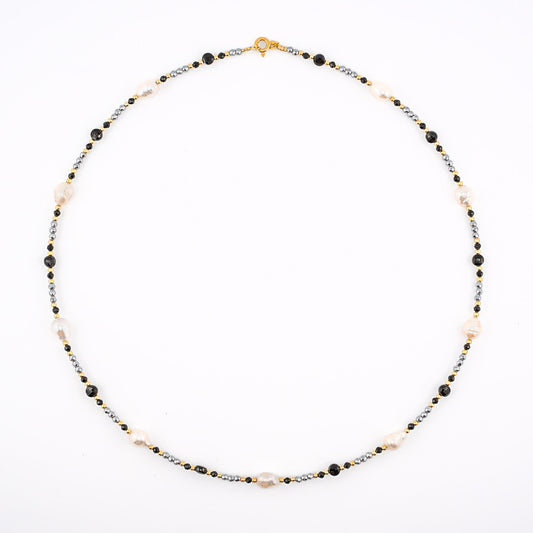 Collana Tina Ematite