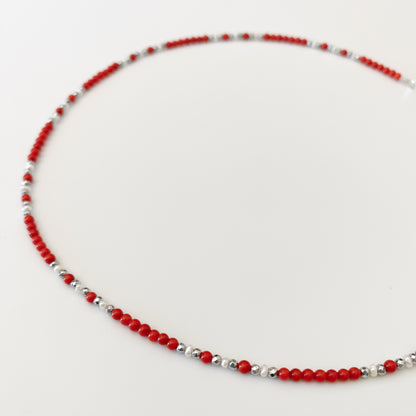 Collana Corallini e Microperle