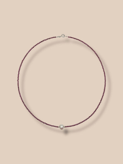 Collana Aura Granato