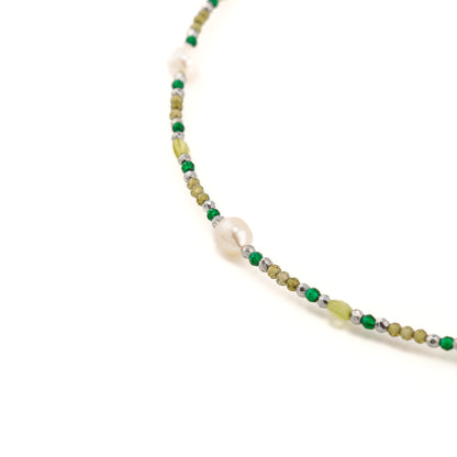 Collana Tina Verde Militare