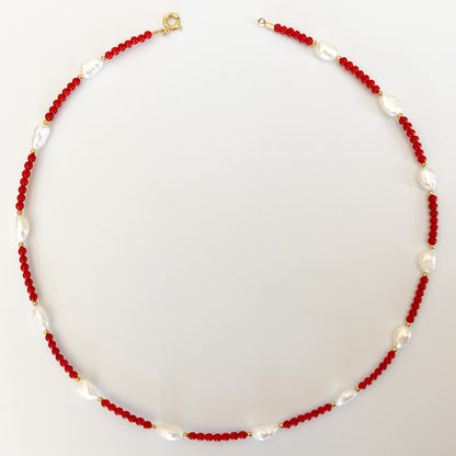 Collana Corallini e Perle