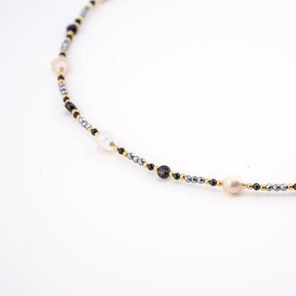 Collana Tina Ematite
